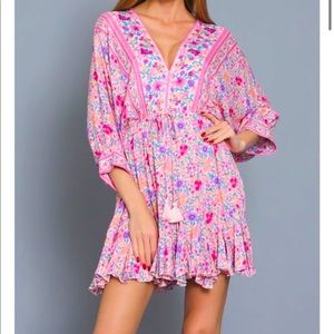 Floral mini dress